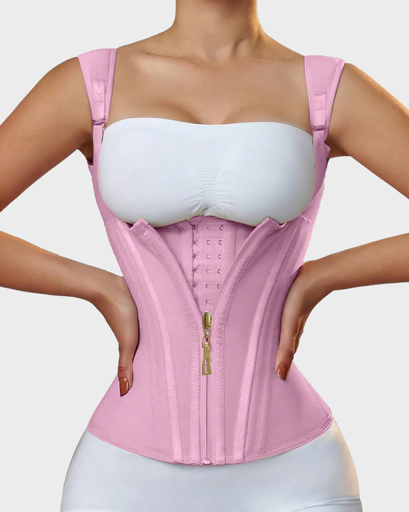 Double Waistband Corset Vest Waist Trainer