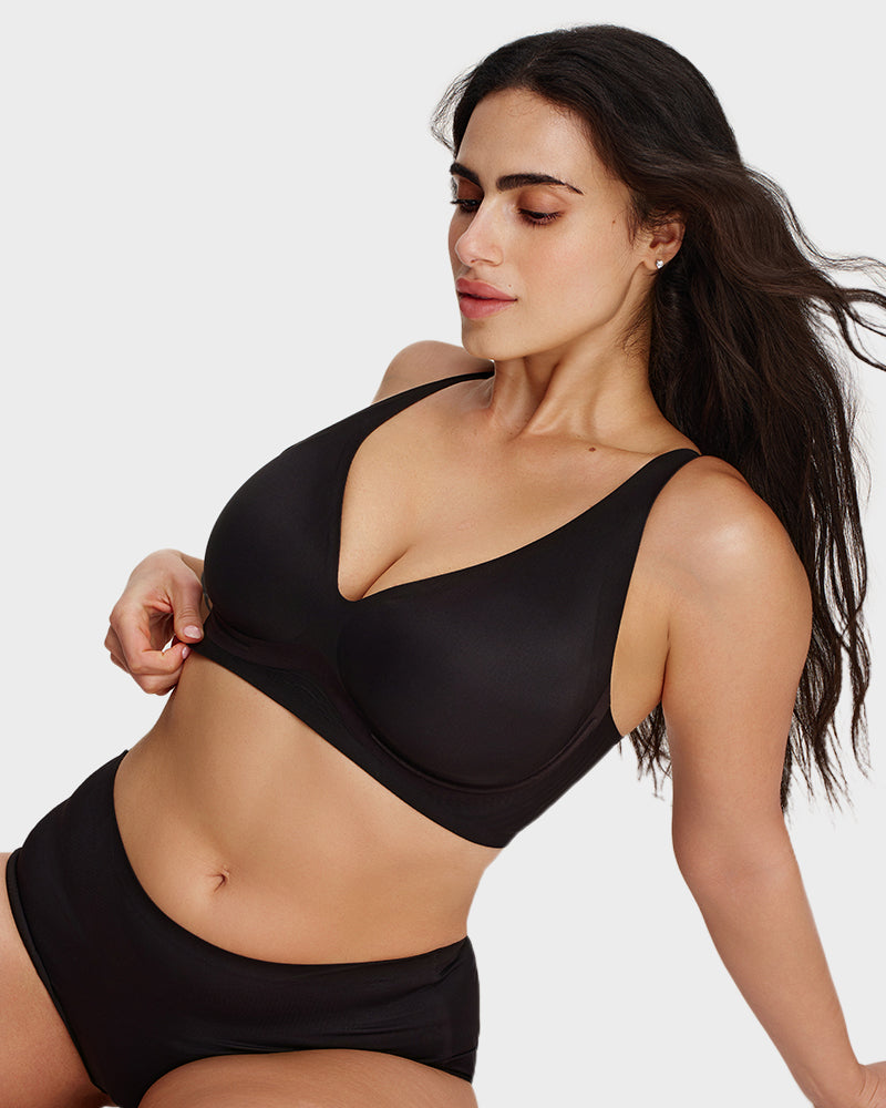 AirEase™ Supportive Wireless Deep-V Bra