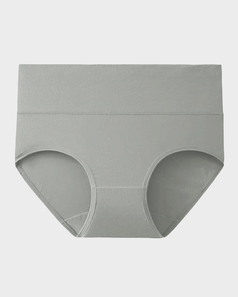 High-Waisted Full Coverage Cotton Briefs(4 pack)