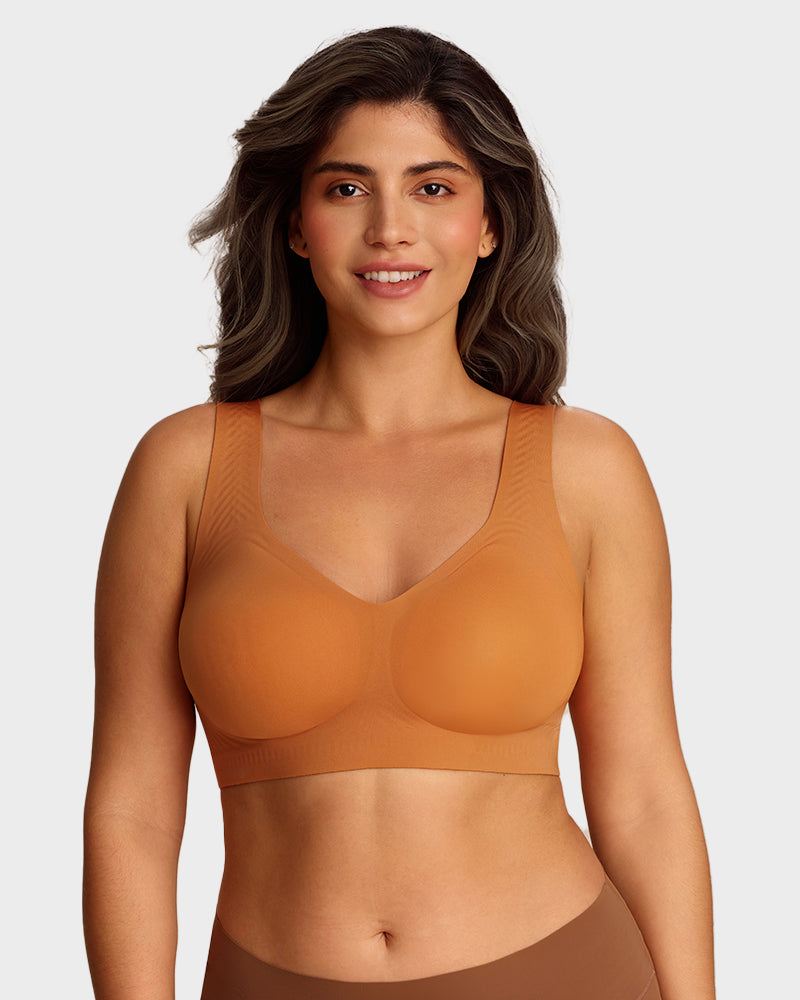 Lifting Wire-Free Antibacterial Jelly Bra