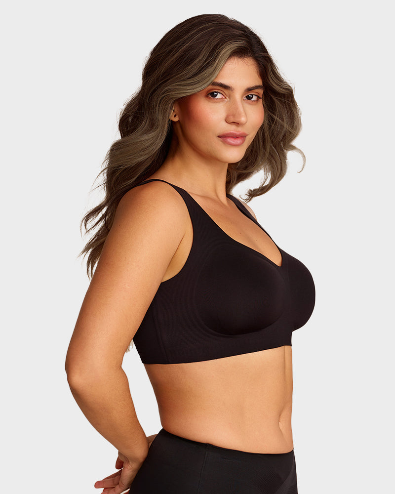 Lifting Wire-Free Antibacterial Jelly Bra