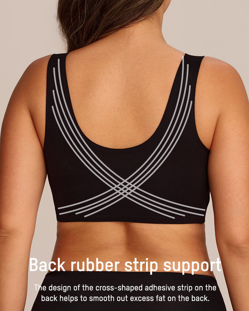 Lifting Wire-Free Antibacterial Jelly Bra