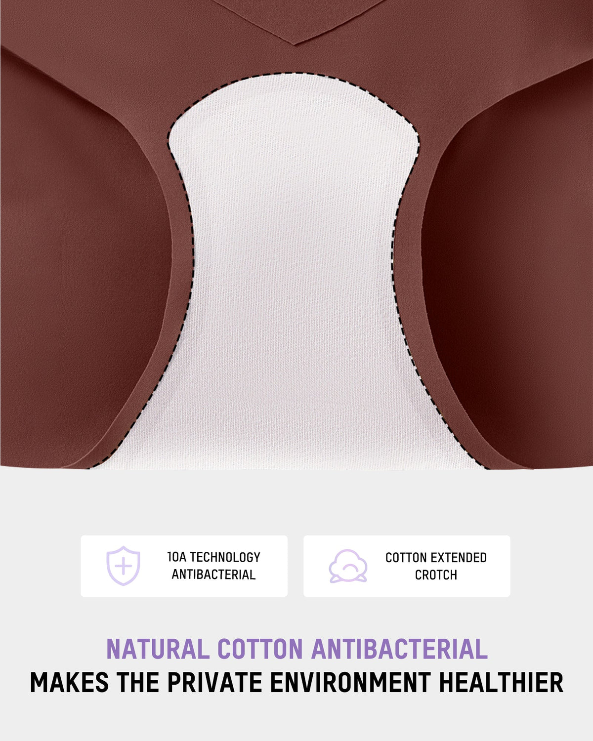Light Sculpt High-Waist Seamless Panties (6 Pack)