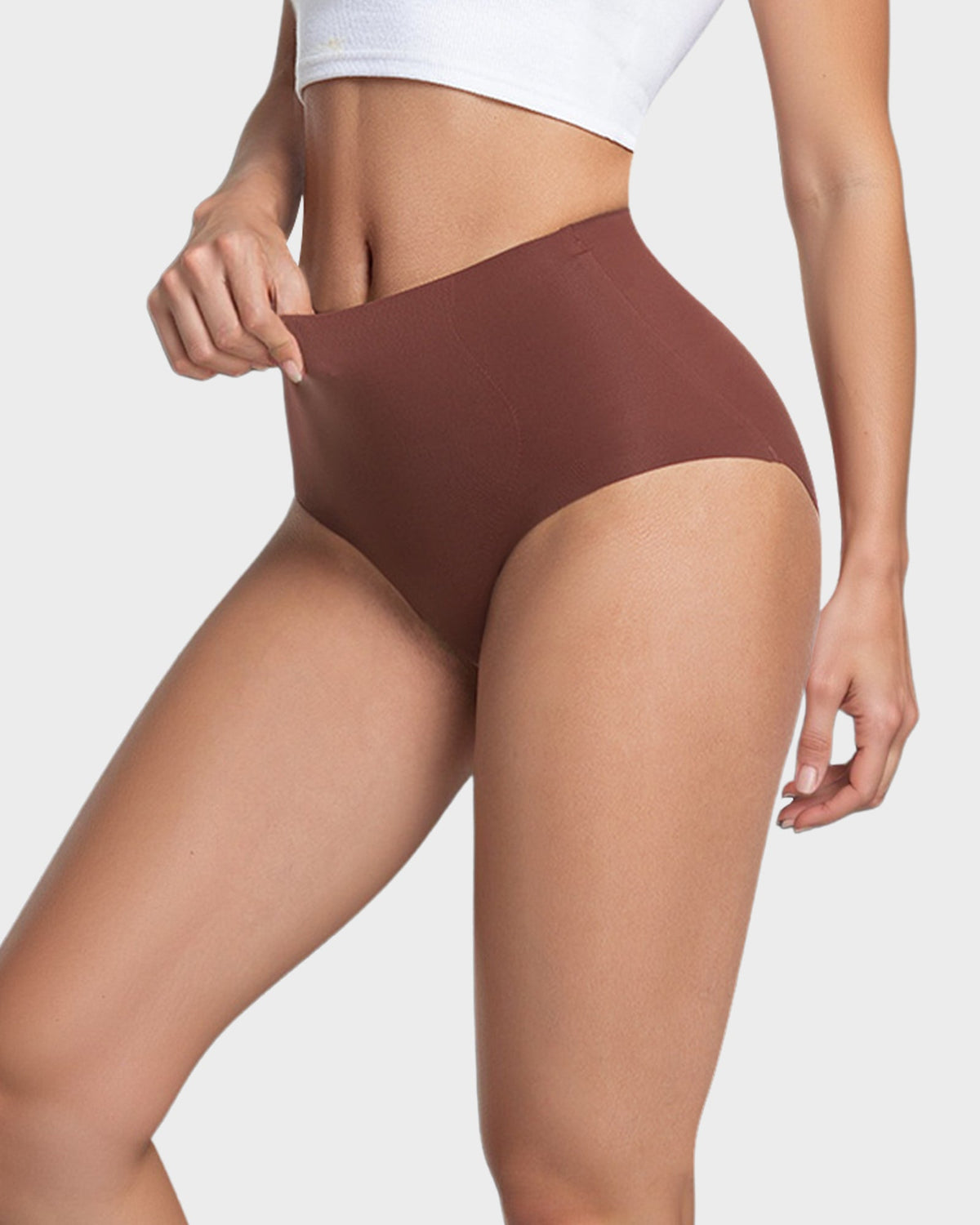 Light Sculpt High-Waist Seamless Panties (6 Pack)