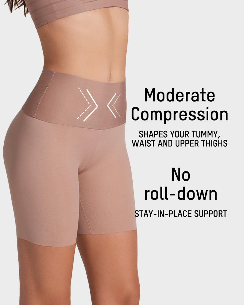 Lightweight Slimming High-Waist Tummy Control Shaper Shorts