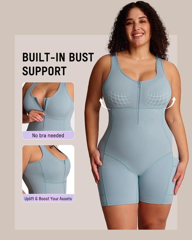Sculpt & Sweat Sauna Workout Romper