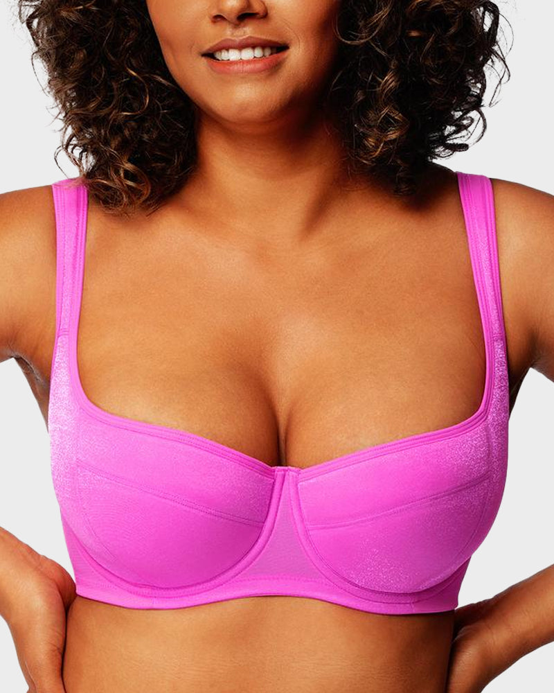 Shimmer Lightly Padded Balconette Bra