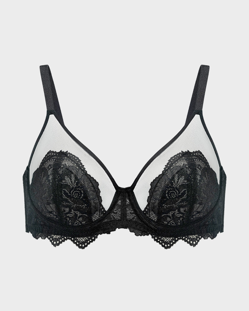 Full Coverage Lace Minimizer Bra